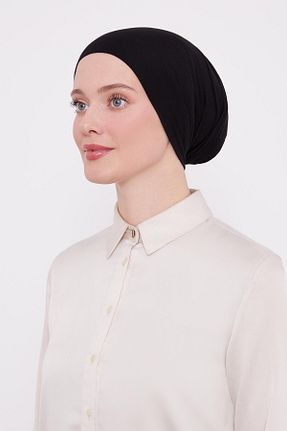 کلاه شنای حجاب مشکی زنانه Levidor - کد 873724959