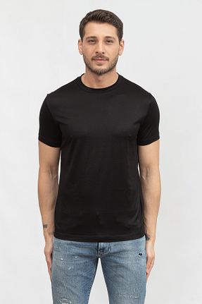 تیشرت مشکی مردانه رگولار Emporio Armani - کد 648993881