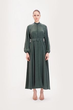 لباس خاکی زنانه بافتنی TERZİ DÜKKANI - کد 814108829