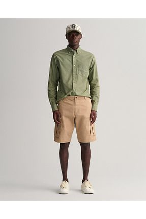 شلوارک و برمودا سبز مردانه Relaxed Gant - کد 329608990