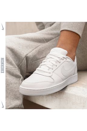 کفش اسنیکر سفید زنانه چرم اصل Nike - کد 792775263