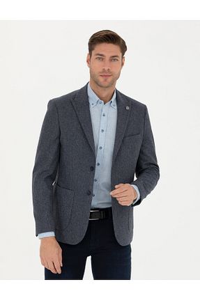 کت سرمه ای مردانه اسلیم فیت Pierre Cardin - کد 829099887
