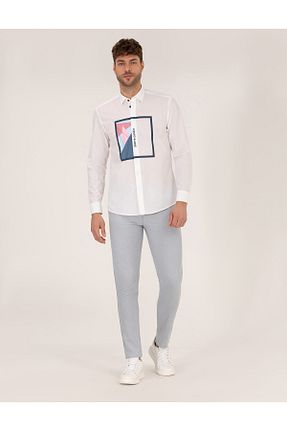 شلوار آبی مردانه الاستین Pierre Cardin - کد 828882302