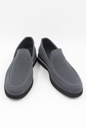کفش اسنیکر طوسی مردانه بند دار ENDİCAN - کد 708439308