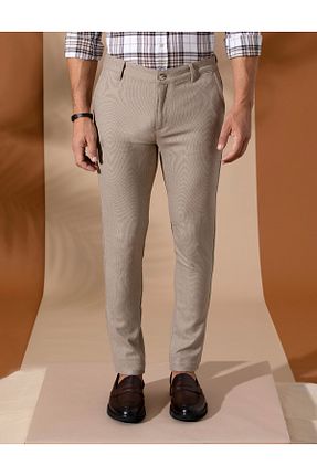 شلوار بژ مردانه بافتنی Pierre Cardin - کد 828874771