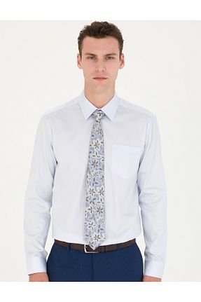 پیراهن آبی مردانه رگولار Pierre Cardin - کد 827846598