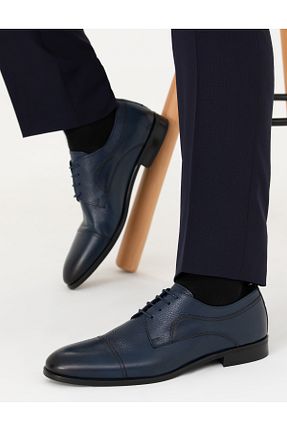 کفش کلاسیک مشکی مردانه چرم خالص Pierre Cardin - کد 833125878