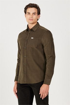 پیراهن سبز مردانه رگولار Wrangler - کد 149276846