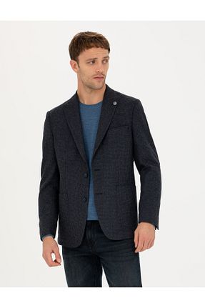 کت سرمه ای مردانه اسلیم فیت Pierre Cardin - کد 828914014