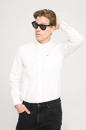 پیراهن سفید مردانه رگولار Wrangler - کد 828292322