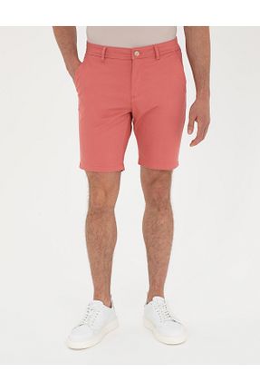 شلوارک و برمودا صورتی مردانه اسلیم Pierre Cardin - کد 832138290