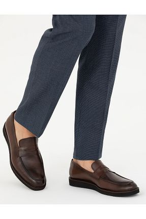 کفش کژوال قهوه ای مردانه پاشنه کوتاه (1 - 4 سانتی متر) Pierre Cardin - کد 833161943