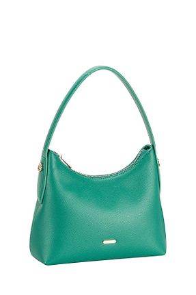 کیف دوشی سبز زنانه چرم مصنوعی David Jones - کد 873827121