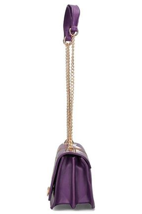 کیف دوشی بنفش زنانه چرم مصنوعی David Jones - کد 873827659