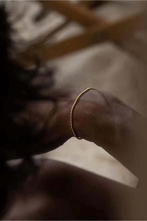دستبند نقره زرد زنانه 925 عیار Ricco Jewellery - کد 873837915