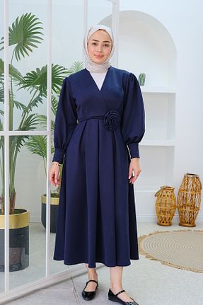 لباس سرمه ای زنانه بافتنی LOCCO - کد 873855958
