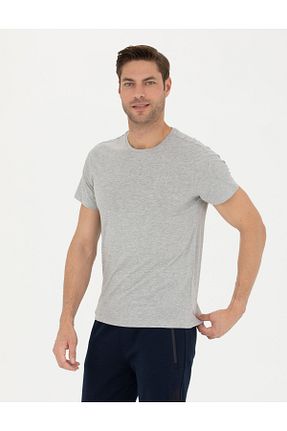 تیشرت طوسی مردانه اسلیم فیت Pierre Cardin - کد 833422807