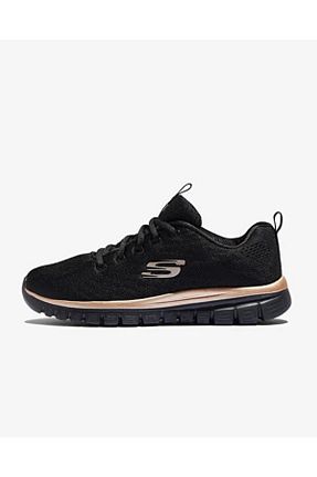 کفش دو و میدانی و تمرینی مشکی زنانه Skechers - کد 769916495
