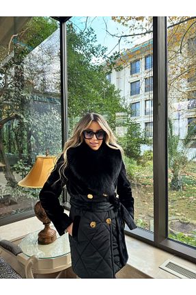 پارکا مشکی زنانه رگولار Genel Markalar - کد 873910376