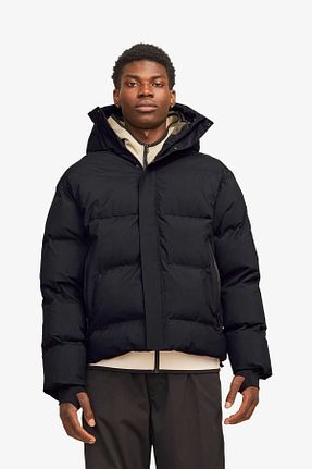 کاپشن اسپرت مشکی مردانه رگولار Jack & Jones - کد 873918255