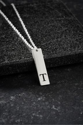 گردنبند نقره طوسی مردانه 925 عیار Vetro Silver - کد 873913396