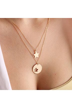 گردنبند الماس 0,1-0,5 Sembol Gold - کد 269596535