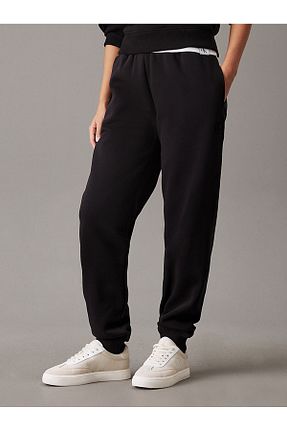شلوار کرمگن مشکی زنانه رگولار Calvin Klein - کد 873926582