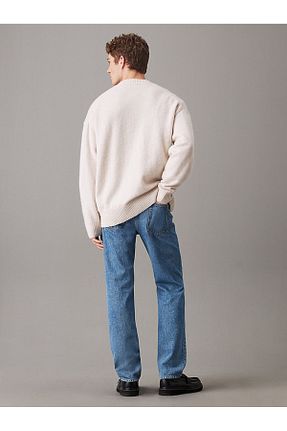 شلوار جین سرمه ای مردانه پاچه ساده Calvin Klein - کد 873926457