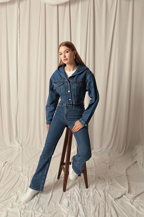 کاپشن رنگی زنانه اورسایز TUFEYO - کد 873925078