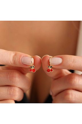 گوشواره طلا طلائی بچه گانه 8 عیار Sembol Gold - کد 672639539