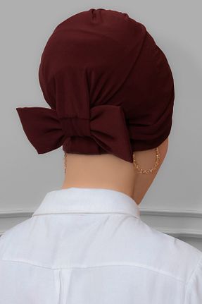 کلاه شنای حجاب زرشکی زنانه HÜRREM BONE - کد 215075480