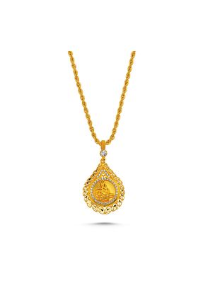 گردنبند طلا طلائی زنانه 8 عیار Sembol Gold - کد 41134846