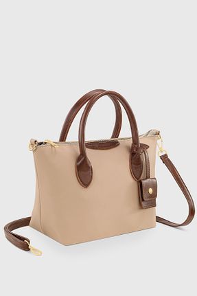کیف دستی بژ زنانه چرم مصنوعی Housebags - کد 873928902