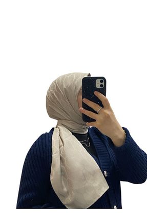 شال قهوه ای زنانه LOSYANA - کد 873932307