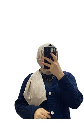 شال قهوه ای زنانه LOSYANA - کد 873932307