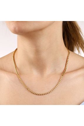گردنبند طلا طلائی زنانه 14 عیار Sembol Gold - کد 97850493