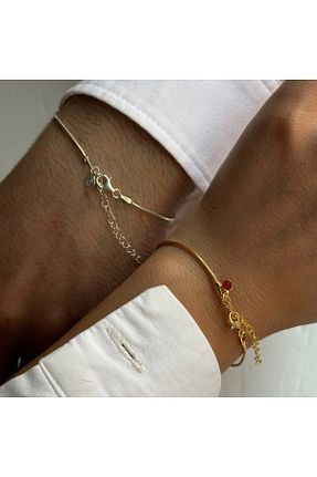دستبند نقره طلائی زنانه 925 عیار beonejewelry - کد 873932874