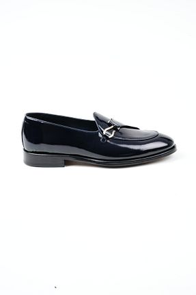 کفش کلاسیک رنگی مردانه چرم خالص PAREZ - کد 874007486