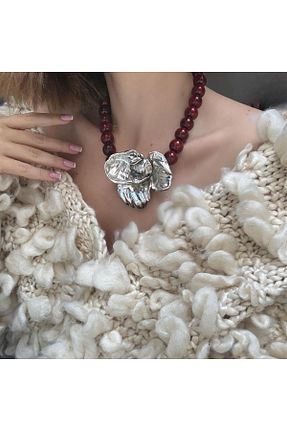 گردنبند جواهر رنگی زنانه منجق Alice İsstanbul - کد 874012516