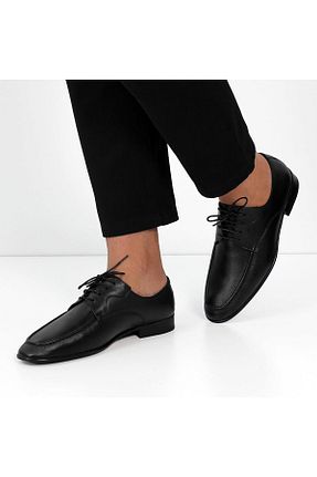 کفش کلاسیک مشکی مردانه چرم خالص Celal Gültekin - کد 874012299