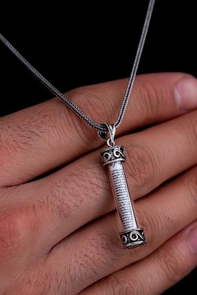 گردنبند نقره رنگی زنانه 925 عیار vogutima - کد 874045475