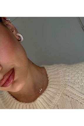 گردنبند نقره صورتی زنانه 925 عیار beonejewelry - کد 874025157