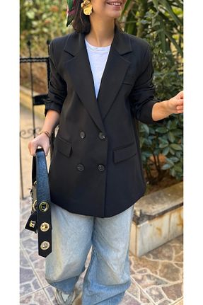 کت مشکی زنانه رگولار LaSorella Butik - کد 874052524
