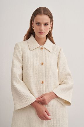 ترنچکت حجاب نباتی زنانه بدون آستر Aker - کد 849093290