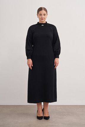 لباس حجاب مشکی زنانه رگولار Aker - کد 857617146