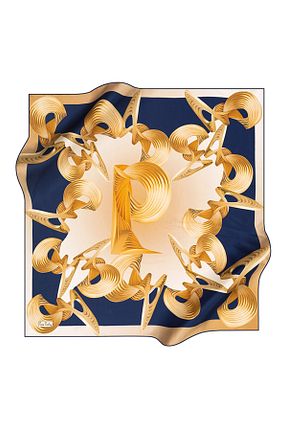 روسری زرد 90 x 90 Pierre Cardin - کد 338632891