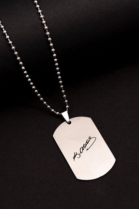 گردنبند استیل ( فولاد ) متالیک مردانه استیل (فولاد) vogutima - کد 874074148