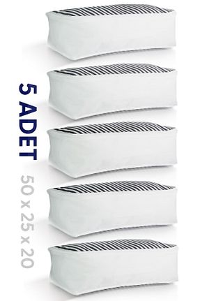 نظم دهنده کمد سفید پارچه Vedsey Home Organizer - کد 657106103