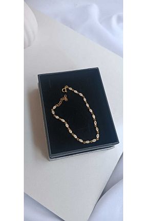 دستبند نقره زرد زنانه 925 عیار Silverbyfurkan - کد 874140913