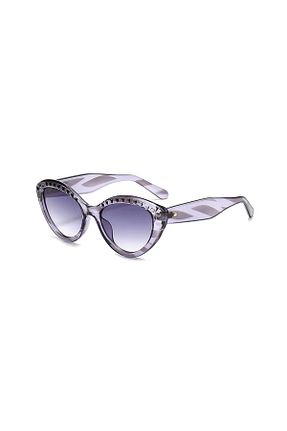عینک آفتابی بنفش زنانه UV400 Toz Vintage - کد 874164492